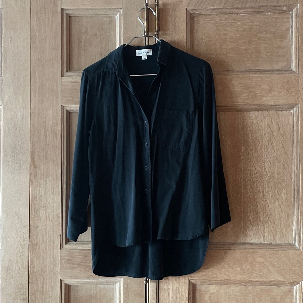 NWOT Anthropologie Cloth & Stone Shirt, Size XS